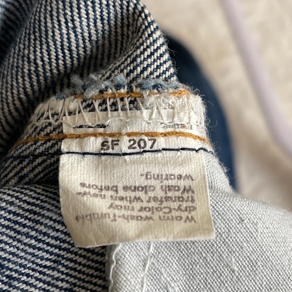 Vintage Orange Tab Levi’s Flare Jeans - Picture 13 of 16